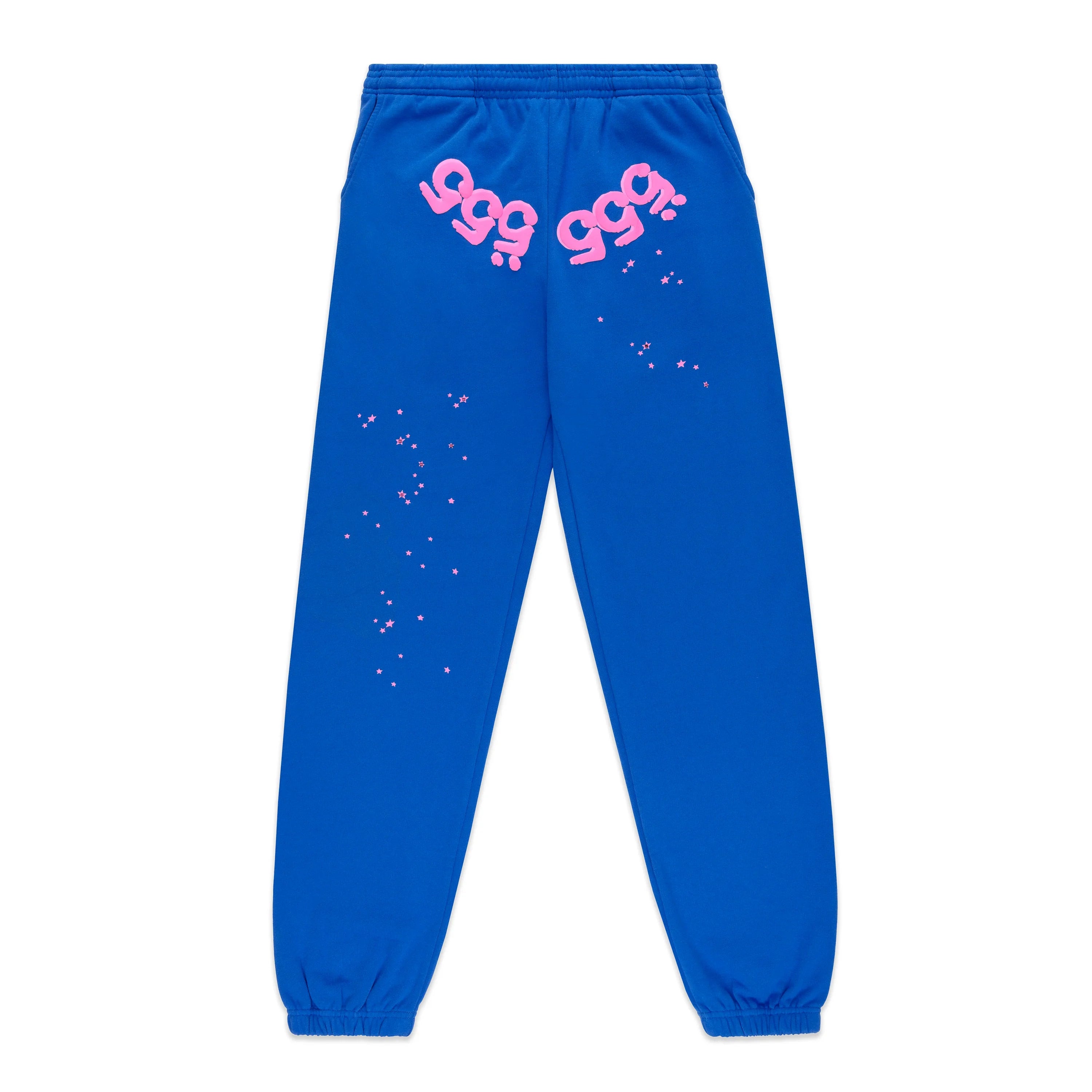 Sp5der Angel Number Sweatpants Blue/Pink